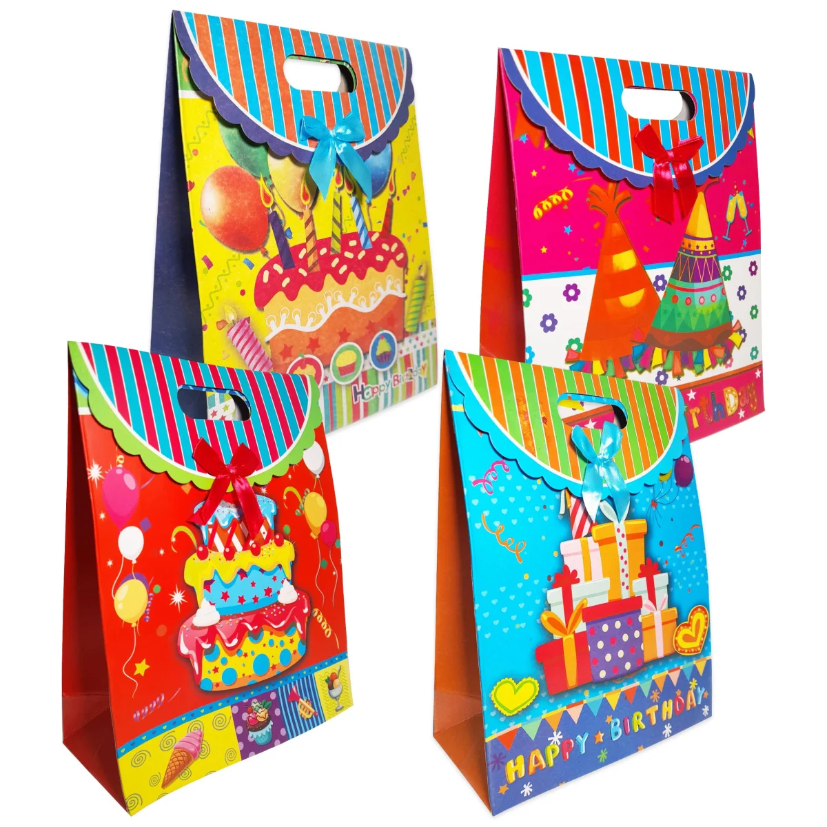 BOLSA REGALO PASTEL 31.5*25*12CM (PQX12)