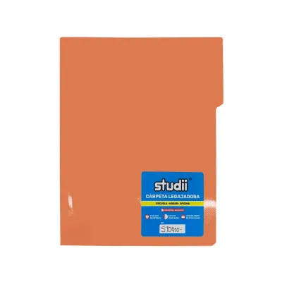 CARPETA LEGAJADORA CARTA NARANJA