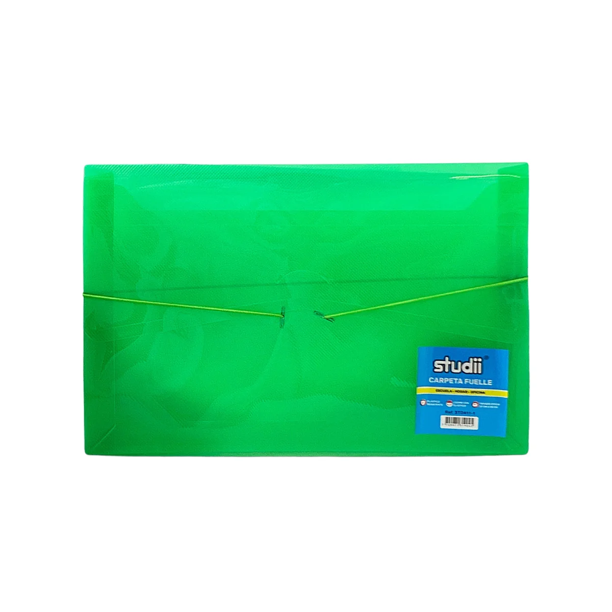 CARPETA FUELLE OFICIO VERDE OSCURO