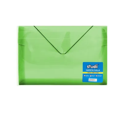 CARPETA FUELLE OFICIO VERDE OSCURO