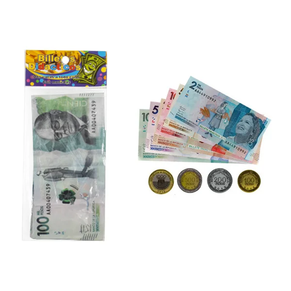 BILLETE PESOS DIDACTICO X50 (PQTX20)