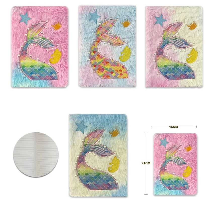 AGENDA PELUCHE COLA DE SIRENA LINEAS