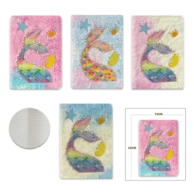 AGENDA PELUCHE COLA DE SIRENA LINEAS