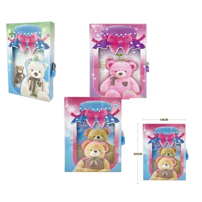 AGENDA OSO CON CANDADO