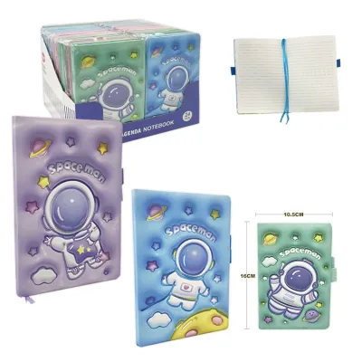 AGENDA ASTRONAUTA COLORES (PQT X 24 UND)