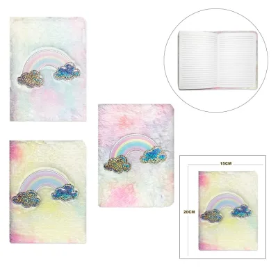 AGENDA ARCOIRIS PELUCHE