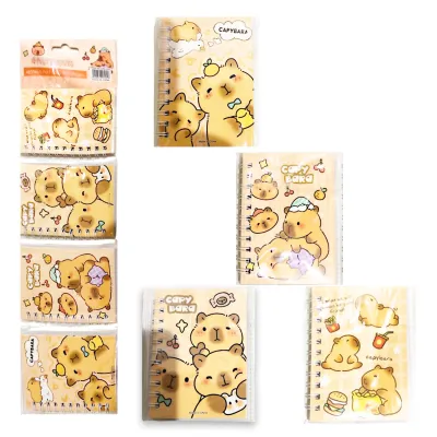 AGENDA ARGOLLADA CAPIBARA X4 (PQTX12)