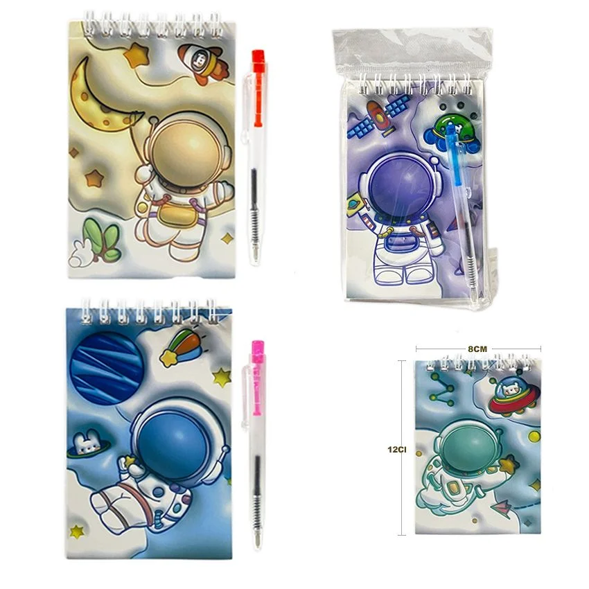 AGENDA ASTRONAUTA ARGOLLADA CON LAPICERO LINEAS