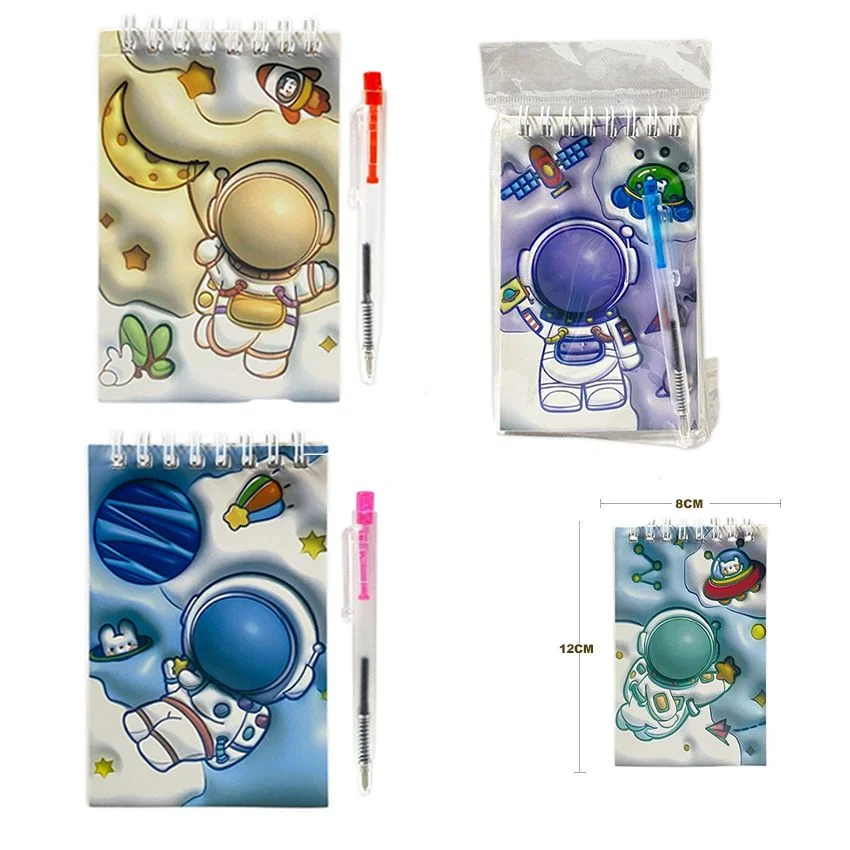 AGENDA ASTRONAUTA ARGOLLADA CON LAPICERO LINEAS