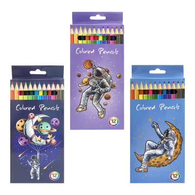 CAJA DE COLOR LARGO ESPACIAL X12 (PQTX12)