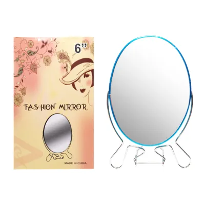 ESPEJO OVALADO DOBLE CARA CON AUMENTO 5*7" (CJX12)