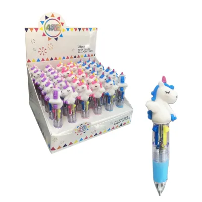 LAPICERO UNICORNIO 4 COLORES (CJX36)