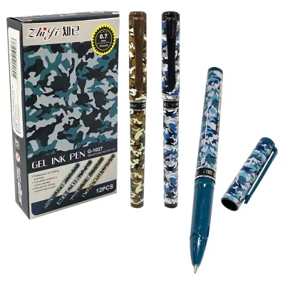 CAJA LAPICERO CAMUFLADO TINTA N. X12