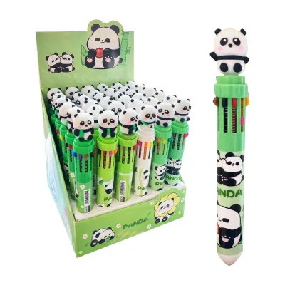 LAPICERO OSO PANDA 10 PUNTAS (CJX36)