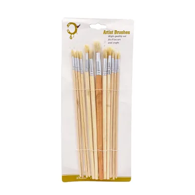 SET PINCEL REDONDO X12 (PQTX12)