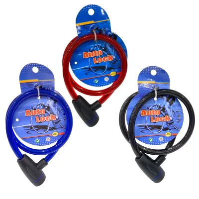 CANDADO DE BICICLETA CON LLAVES