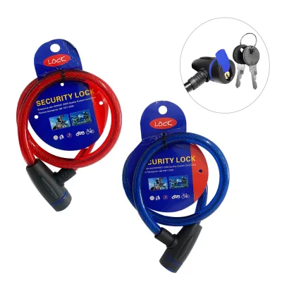 CANDADO DE BICICLETA CON LLAVES