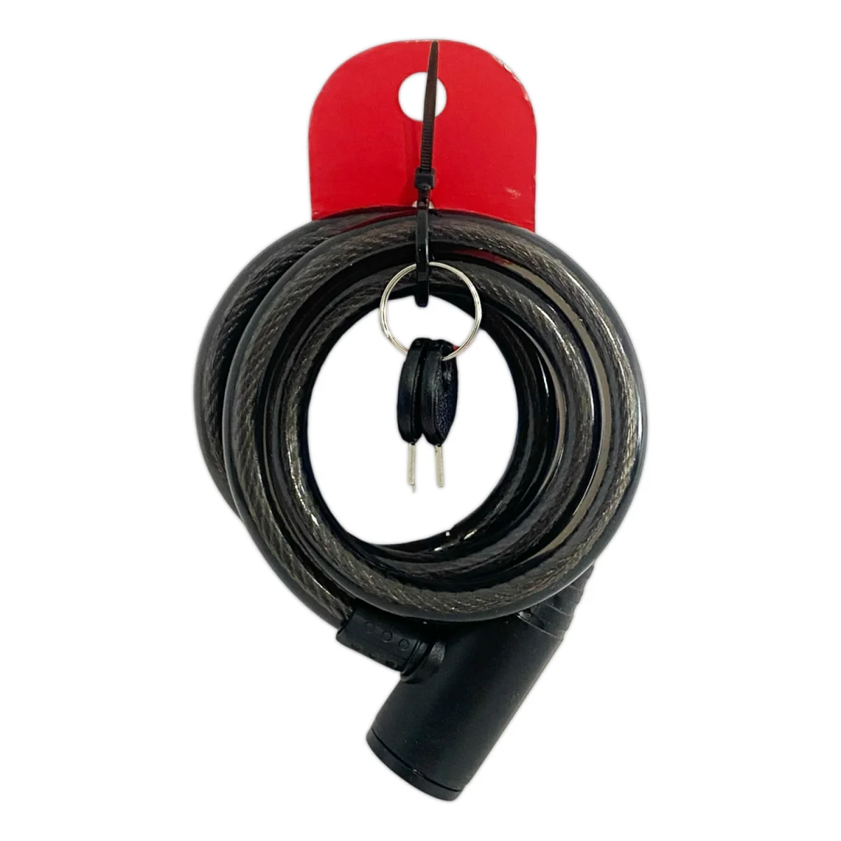 CANDADO BICICLETA 1M CON 2 LLAVES