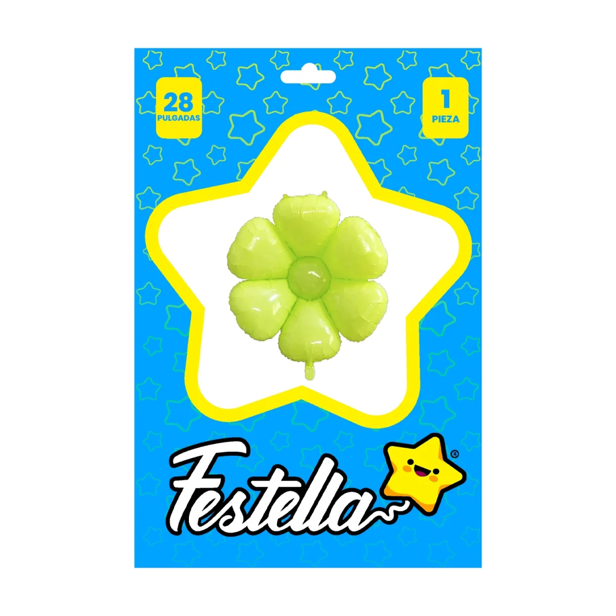 GLOBO FLOR VERDE 28" (PQTX25)