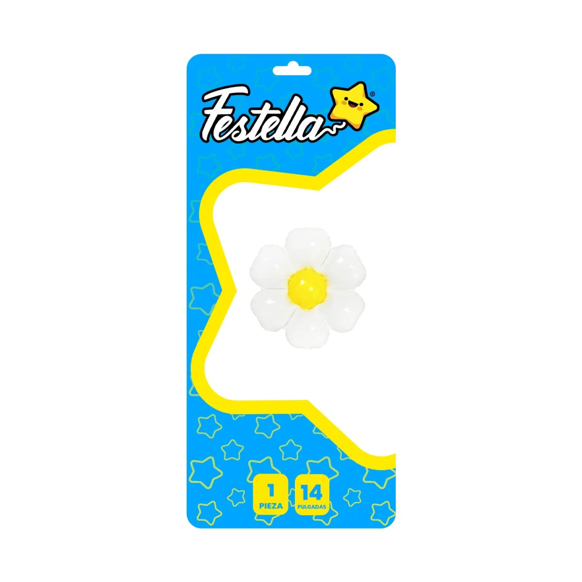 GLOBO FLOR BLANCA 14" (PQTX25)