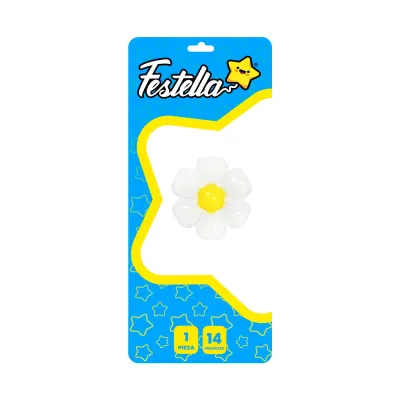 GLOBO FLOR BLANCA 14" (PQTX25)