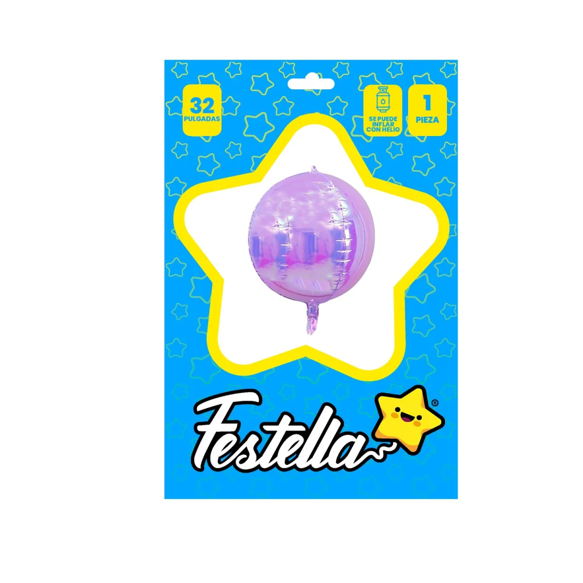 GLOBO REDONDO LILA 32" (PQTX25)