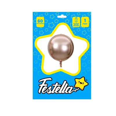 GLOBO REDONDO PALO ROSA 60" (PQTX12)