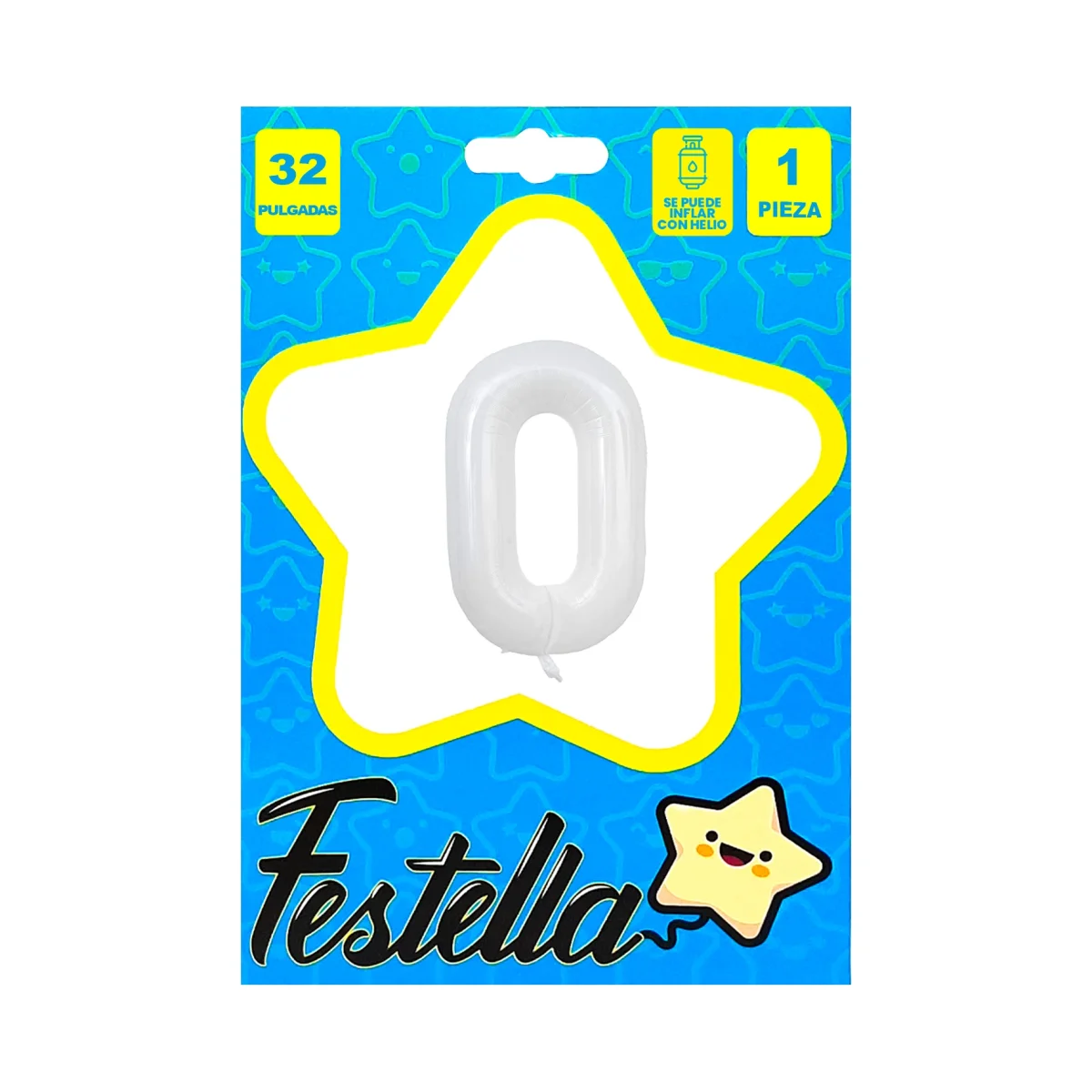 GLOBO BLANCO 32" #0 (PQTX25)