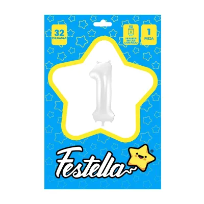 GLOBO BLANCO 32" #1 (PQTX25)