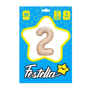 GLOBO CARAMELO 32" #2 (PQTX25)