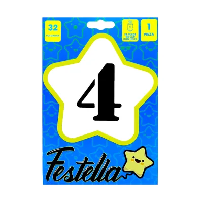 GLOBO NEGRO 32" #4 (PQTX25)