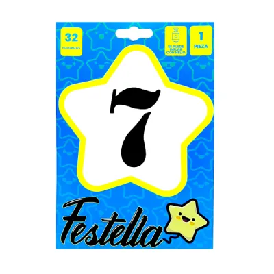 GLOBO NEGRO 32" #7 (PQTX25)