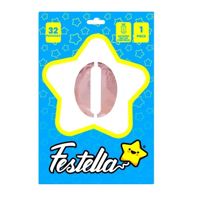 GLOBO PALO ROSA 32" #0 (PQTX25)