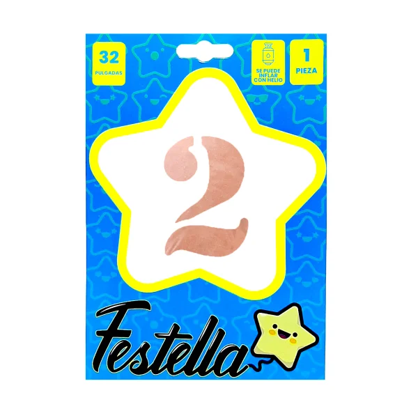 GLOBO PALO ROSA 32" #2 (PQTX25)