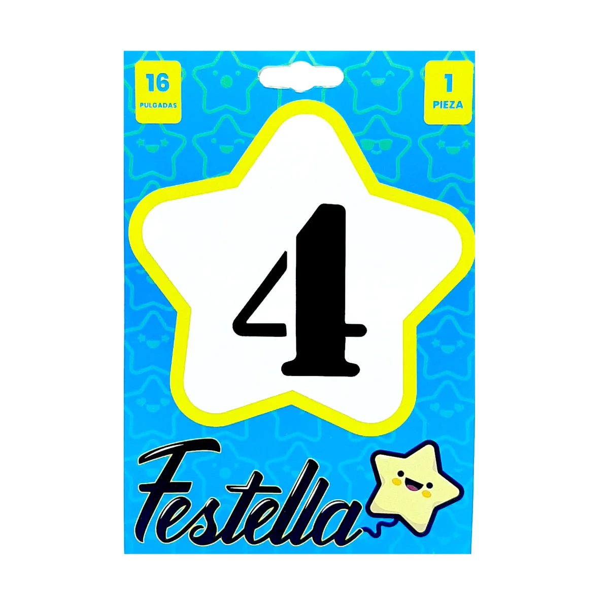 GLOBO NEGRO 16" #4 (PQTX25)