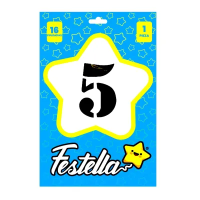 GLOBO NEGRO 16" #5 (PQTX25)