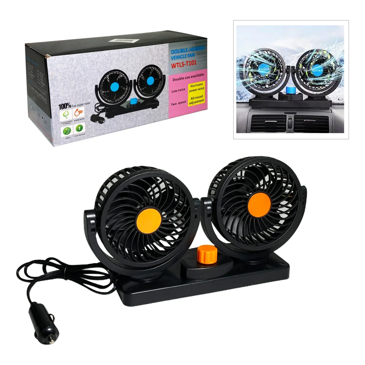 VENTILADOR PARA AUTO,