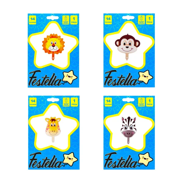 GLOBO ANIMALES 14" (PQTX25)