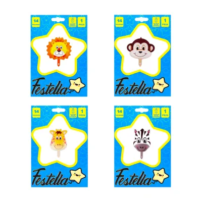 GLOBO ANIMALES 14" (PQTX25)