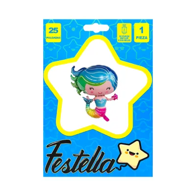 GLOBO SIRENA 25"(PQTX25)