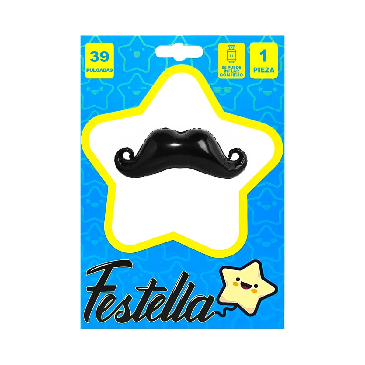 GLOBO BIGOTE 39" (PQTX25)