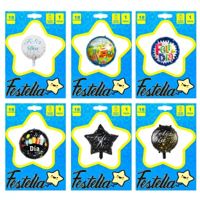 GLOBO FELIZ DIA 18" (PQTX25)