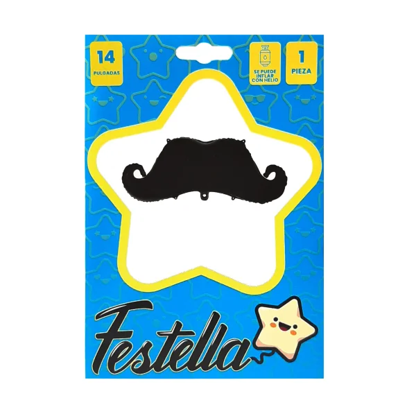 GLOBO BIGOTE 14" (PQTX25)