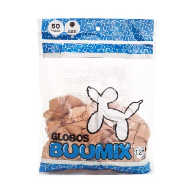 GLOBO DE LATEX ESPEJO PALO ROSA R12 X50