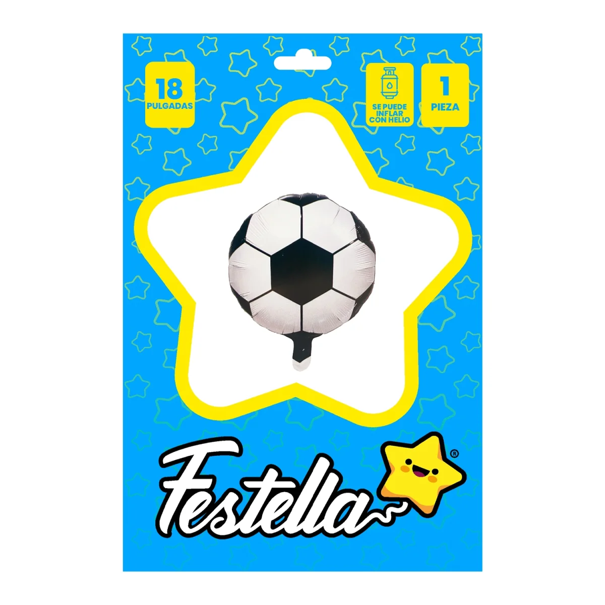 GLOBO BALON 18" NEGRO.(PQTX25)