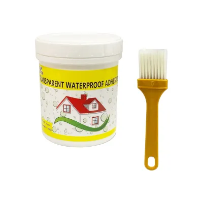 TARRO DE PEGAMENTO IMPERMEABLE TRANSPARENTE 300G