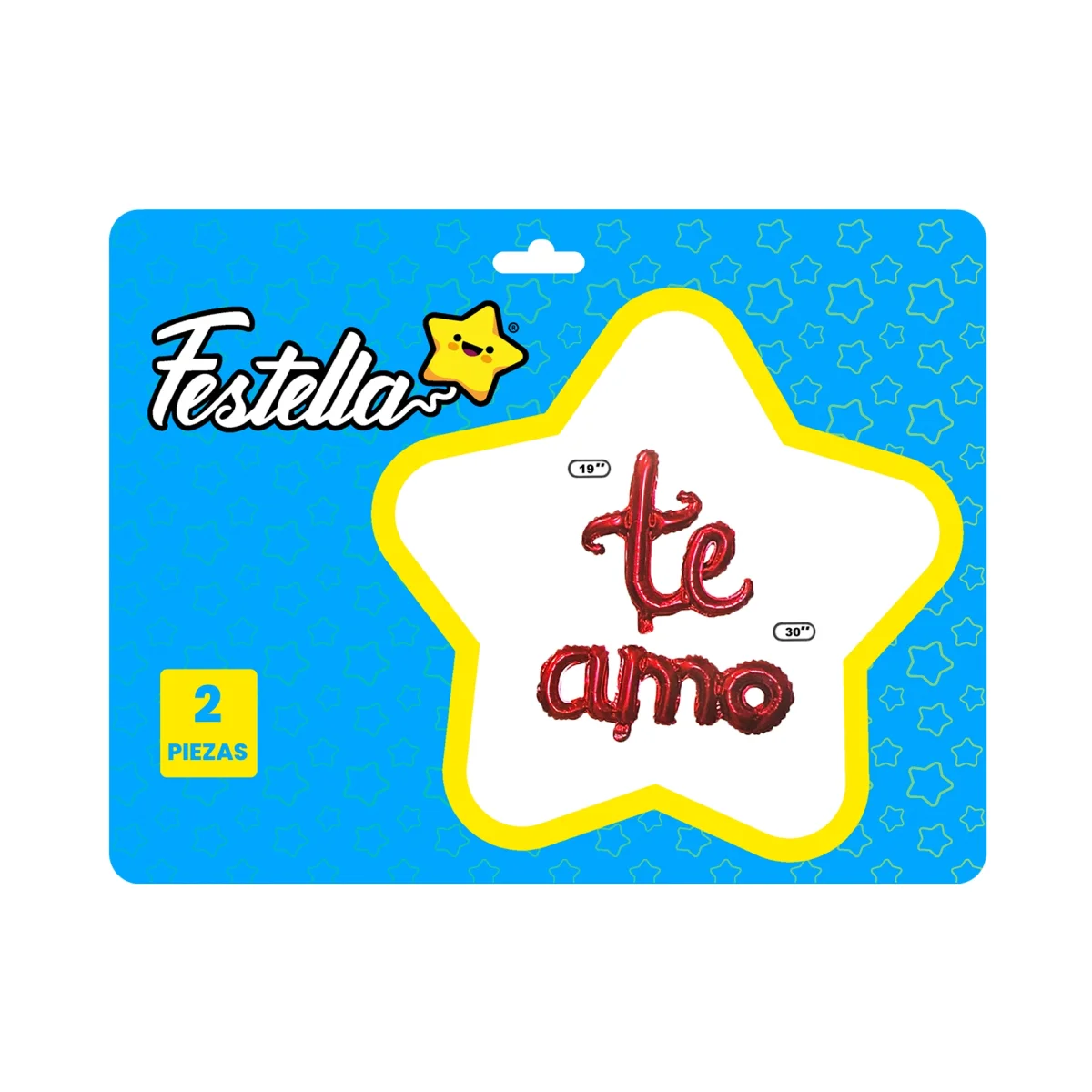 KIT GLOBO TE AMO ROJO.(PQTX12),