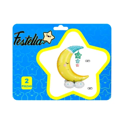 KIT GLOBO LUNA X2(PQTX12)