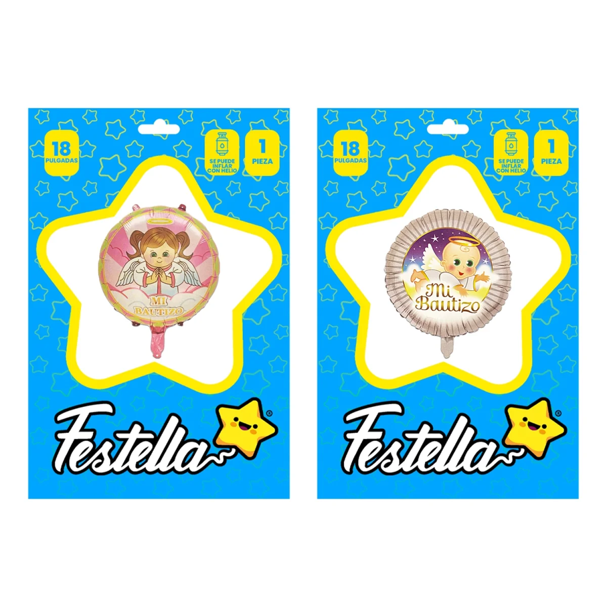 GLOBO MI BAUTIZO 18"(PQTX25)