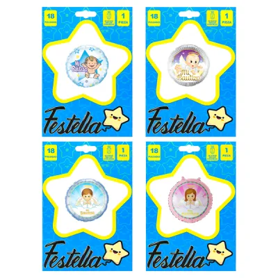 GLOBO MI BAUTIZO 18"(PQTX25)